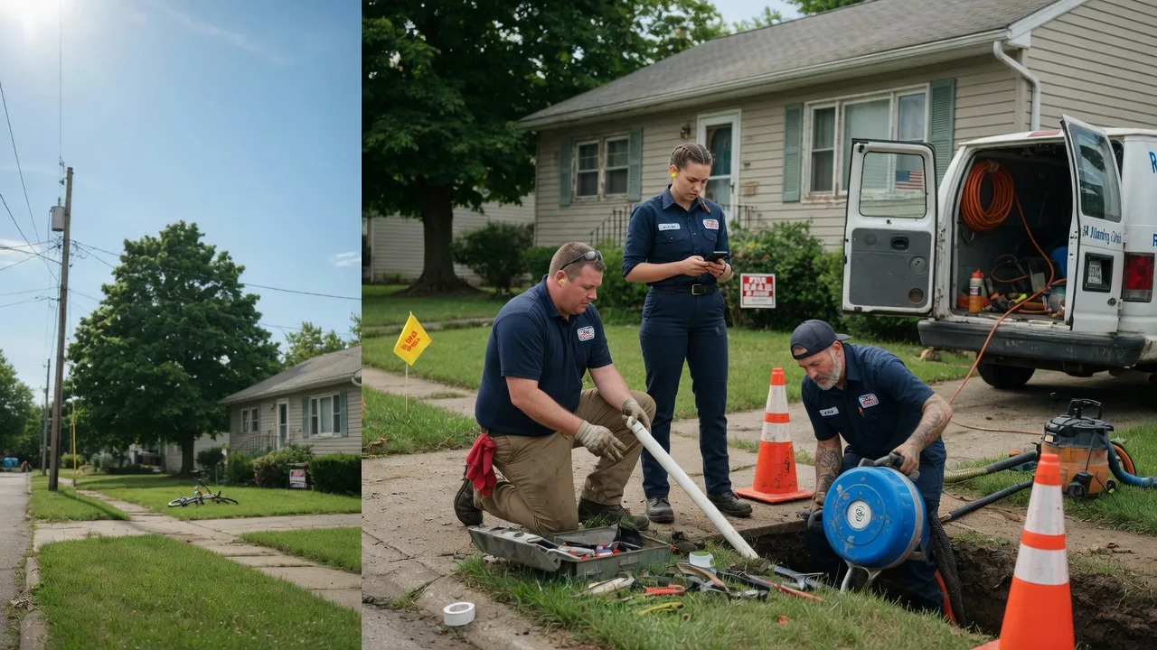 Sewer Line Repair in Elmdale, KS near me
